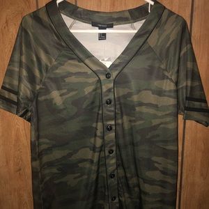 Baseball Camo Jersey